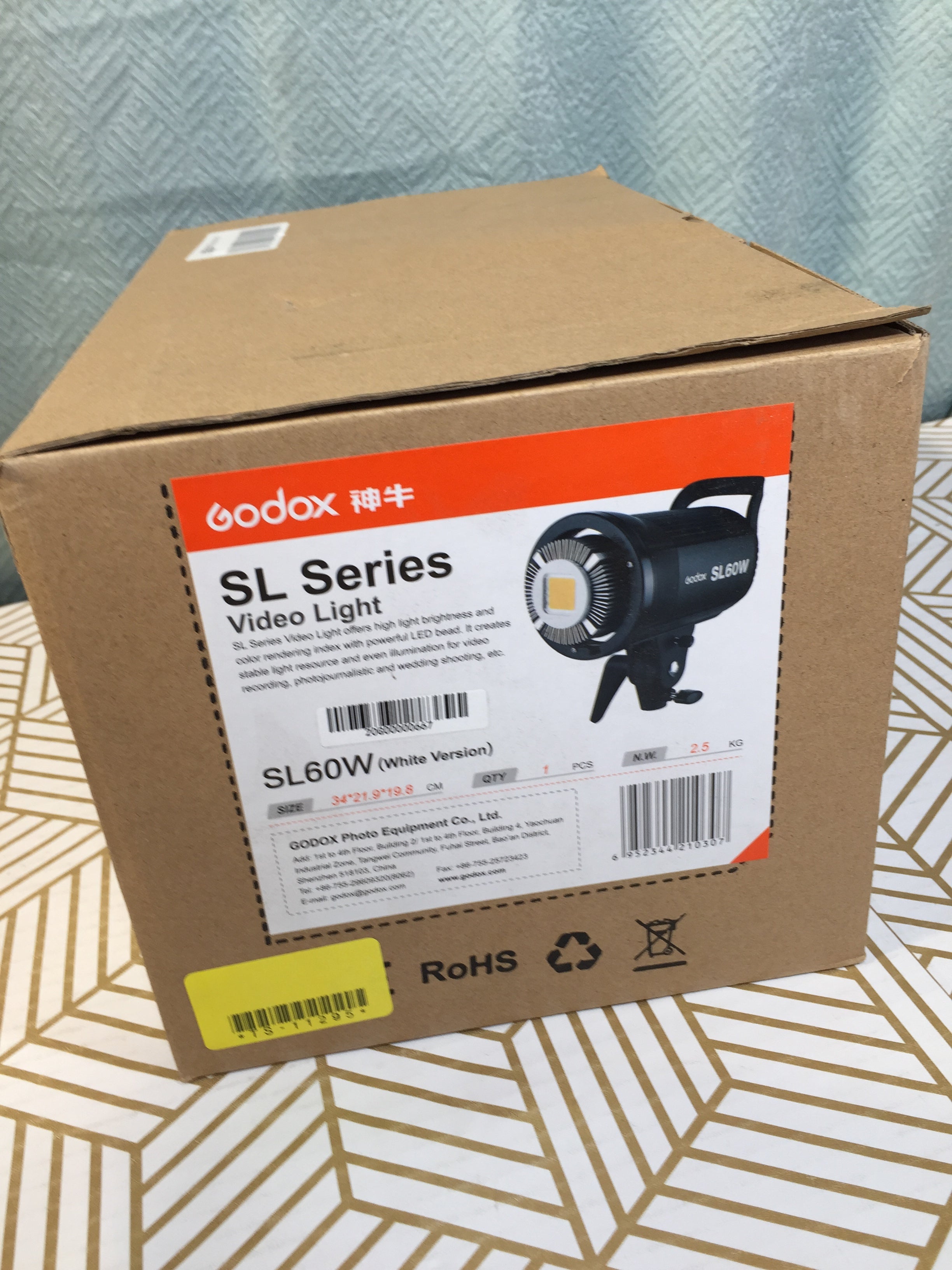 GODOX SL Series SL-60W White Version Video Light (7731200786670)